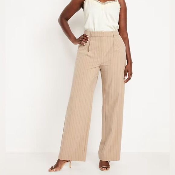 Old Navy Pants - Extra High-Waisted Taylor Wide-Leg Trouser Pants in color Clifftop